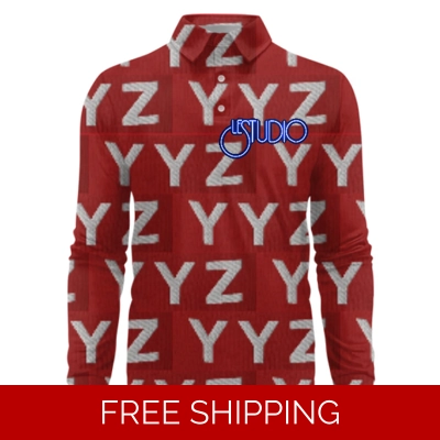 Le Studio YYZ 2 Custom 3D Long-Sleeved Polo Shirt